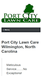 Mobile Screenshot of portcitylawncare.com
